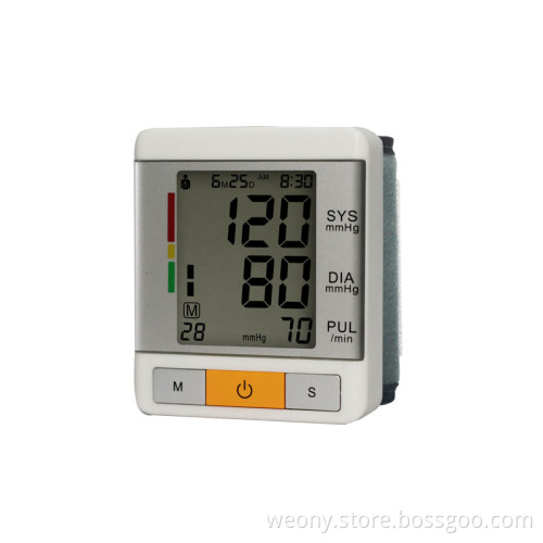 wrist blood pressure monitor